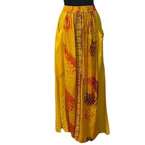 Vintage Colorful ABSTRACT Print Skirt By Ramin/Indonesia---One‎ Size FIT MOST